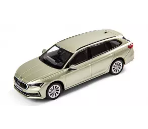 Miniatura metalica SKODA SUPERB 1:43 Ice Tea yellow în Moldova