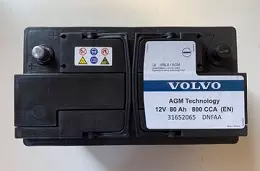 BATERIE 80A/h 800CC Volvo