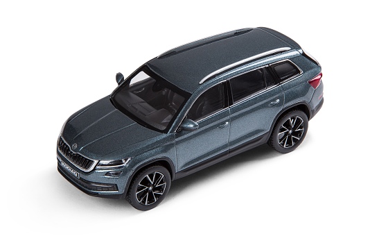 Модель металлическая SKODA KODIAQ 1:43 серый