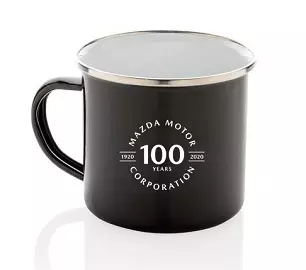 Кружка Кофейная Эмалир. "100 years Mazda" в Молдове