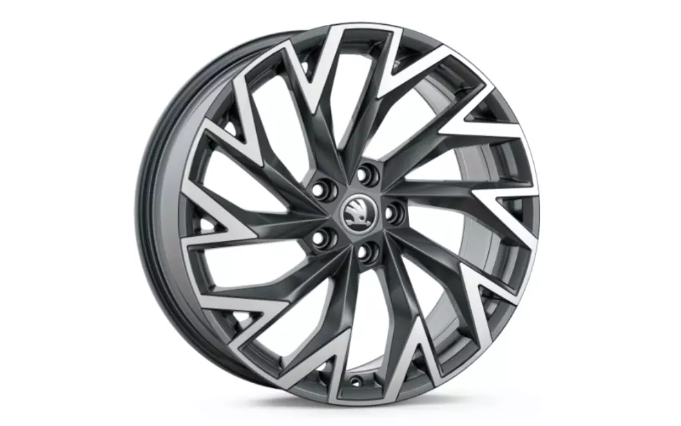 Janta HELIX Metallic Anthracite 8.0JX19 ET44/SUPERB III/IV/KODIAQ I/II