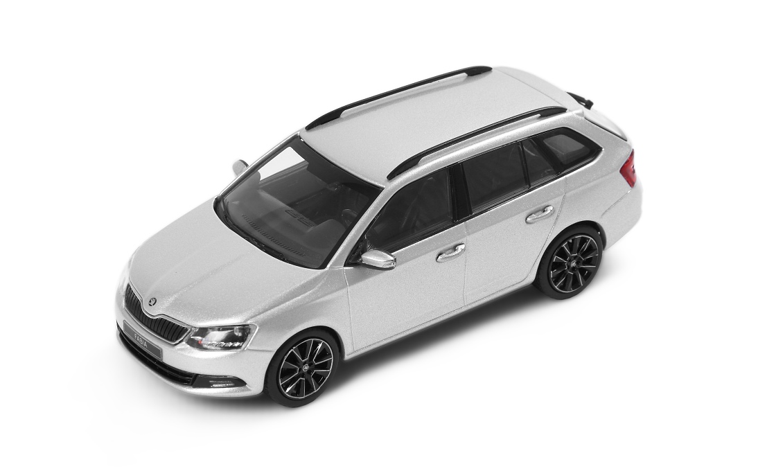 Model metalic FABIA COMBI 1:43 Culoare: gri