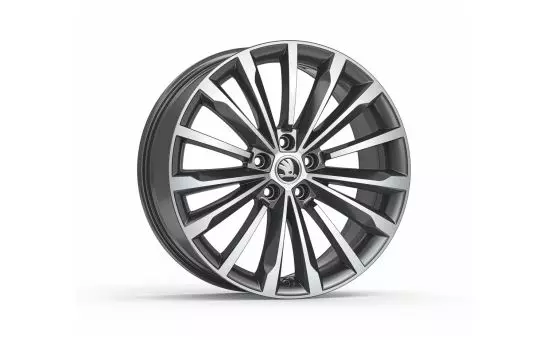 Janta TRINITY Metallic Anthracite 8JX19 ET44 SUPERB III/IV/KODIAQ I/II