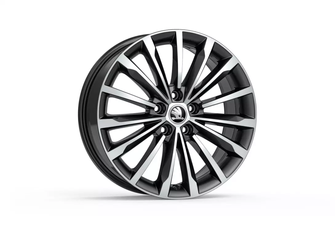 Janta TRINITY Black Metallic 7JX18 ET43 /KODIAQ I/II