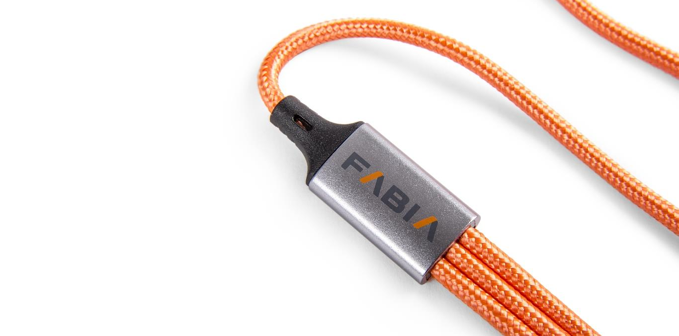 Cablu de încărcare 3 în 1 USB-C Fabia