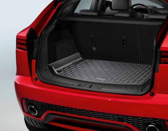 Коврик багажника резиновый, с бортами (Jaguar E-Pace)