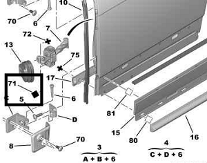 GARNITURA DE FIXARE LIMITATOR USA