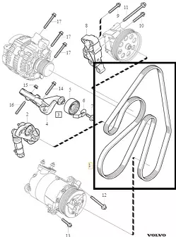 CUREA TRAPEZOIDALA XC60, S60, V60 în Moldova