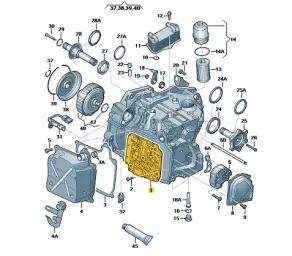 Мехатроник с прогр. обесп. 6-ступ. АКПП DSG Oct A7/Sup ll (PBH) в Молдове