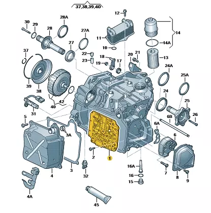 Mechatronic DSG Oct A7/Sup ll (PBH)