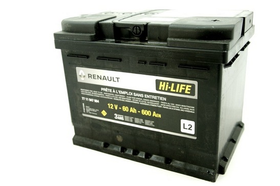 *BATERIE 12V 60Ah 600A L2 Hi-Life RN