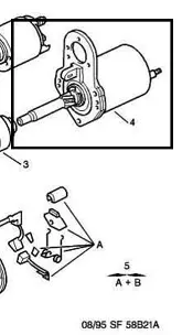 Редуктор стартера Berlingo/Xsara/C5/C15/Jumpy (Valeo D6 RA10 в Молдове