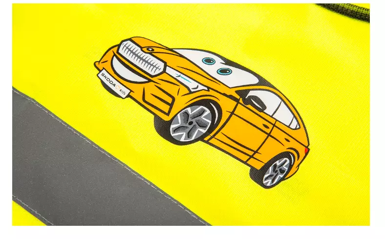 Vesta reflectorizanta pentru copii (M) SKODA