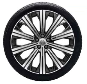 Колеса Зимние в Сборе (к-т) 275/45 R20 10 Спиц Black Diamond Cut  - 1080 Continental, WinterContact TS 850 PHEV