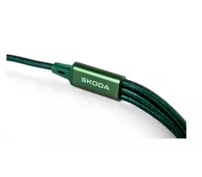 Кабель USB для зарядки 4-в-1 изумруд ŠKODA в Молдове
